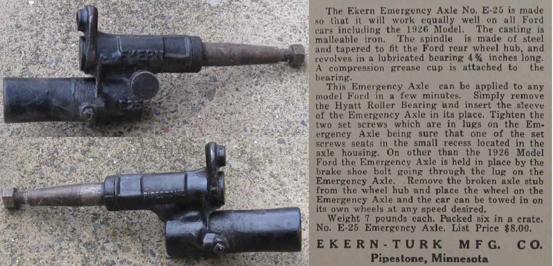 Emergency Axle: "Ekern E25"