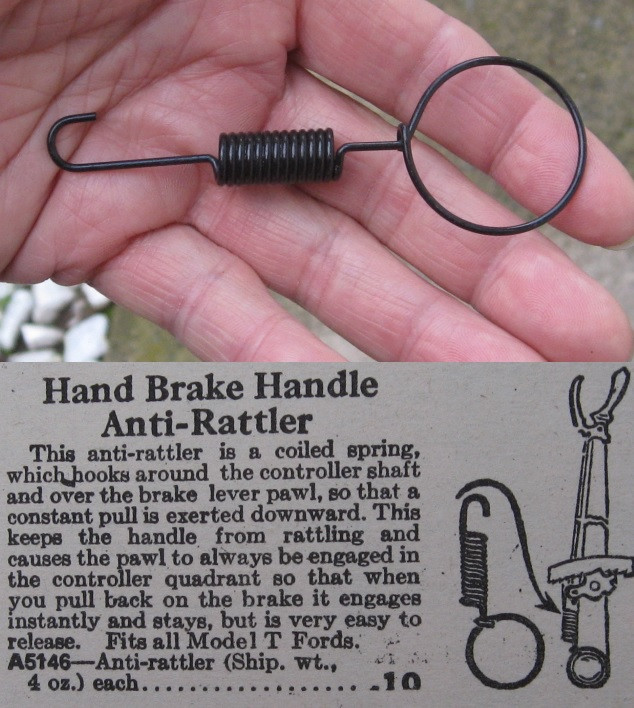 Anti-Rattlers: Hand Brake Handle