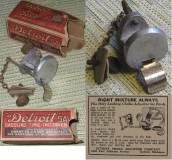 Carburetor Control: "Detroit" Dash Mount Choke Control