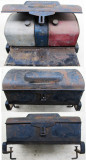 Running Board: "Boyce" Spare Gas/Oil/Water Tanks