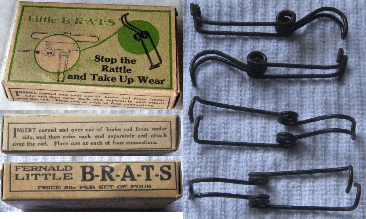 Anti-Rattlers: "BRATS" for Brake Rods