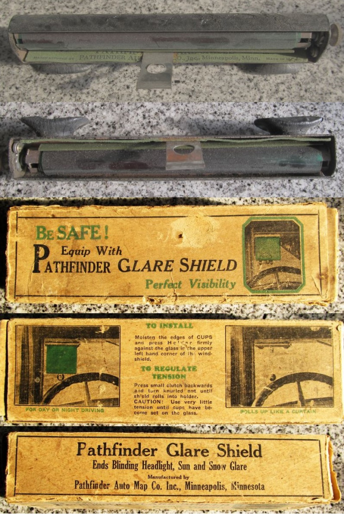 Windshield: "Pathfinder" Glare Shield