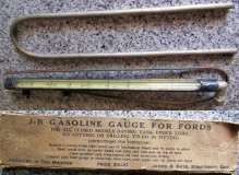 Gas Gauge: "J-B" Dash Mount