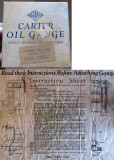 Oil Gauge: "Carter"