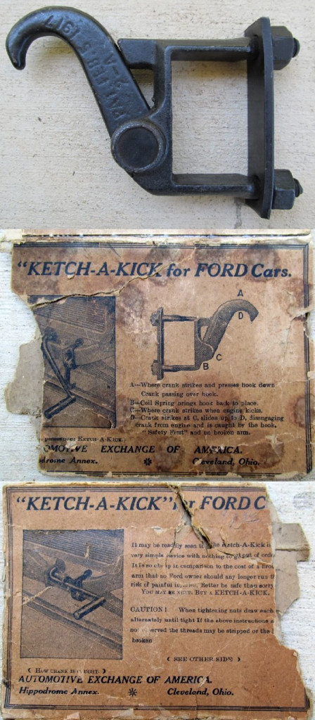 Crank: "Ketch-A-Kick" Antikick Back