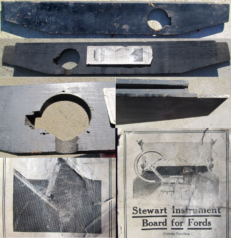 Speedometer: "Stewart" Wooden Dash for Speedo