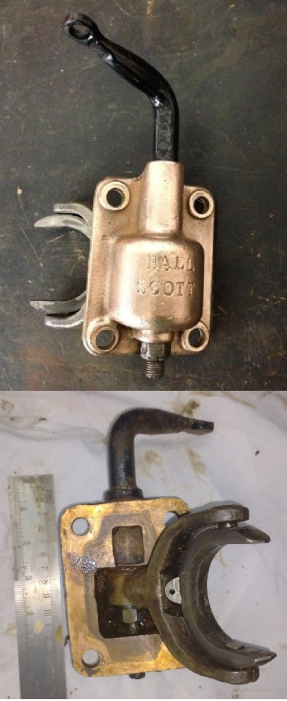 Rear Axle: TT Ruckstell Axle Shifter "Hall Scott" Bronze