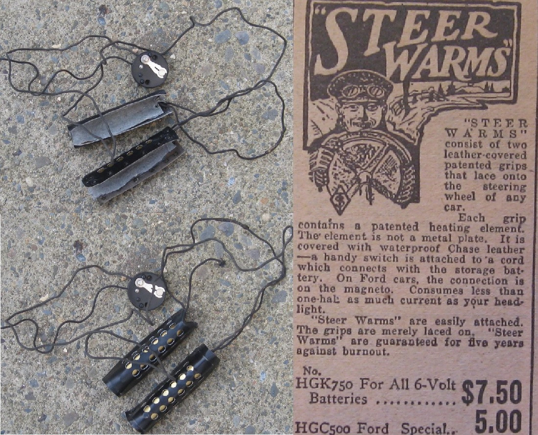 Heater: "Steer Warms" Steering Wheel Heater