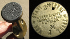 Carburetor Control: Mixture Knob Label