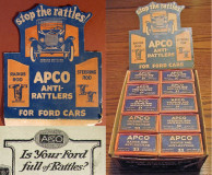 Dealer Display: "APCO" Anti-Rattlers