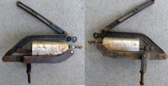 Tire Pump: "IXL" Running Board Mount Later Model