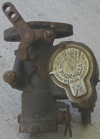 Carburetor: "Zenith S4BF" Side Draught