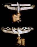 Carburetor: "Swan" With Dual Heat Manifold