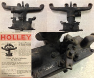 Carburetor: "Holley" Dual Fuel