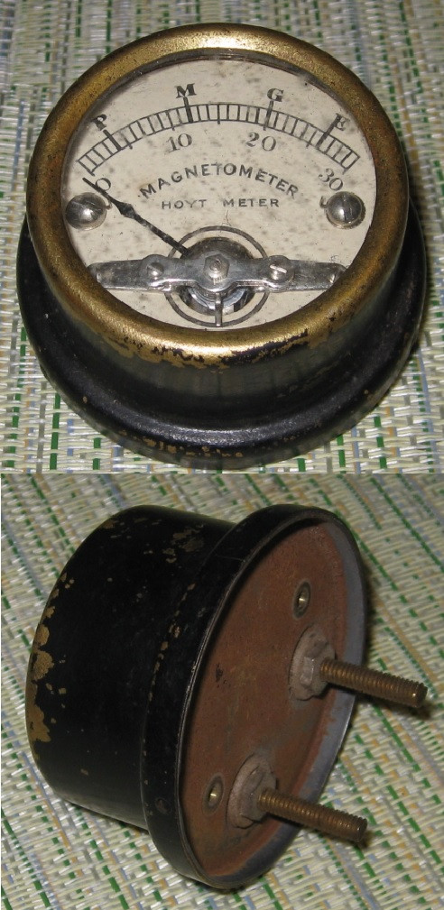 Magneto: "Hoyt" Dash Mount Output Meter