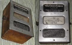 Tools: "Valley Electric" Magneto Output Test Meter