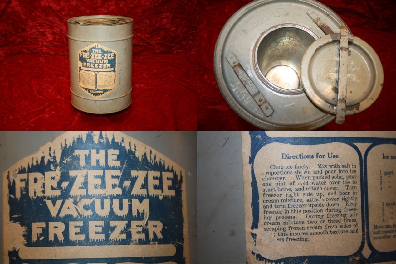 Camping: "Fre-Zee-Zee" Vacuum Freezer