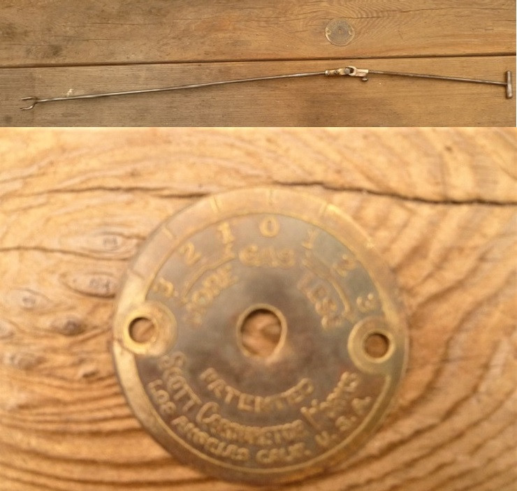 Carburetor Control: "Scott" Dash Mount Mixture Control
