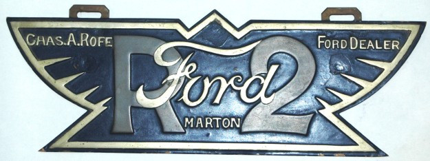 License Plate: Custom Dealer Advertising