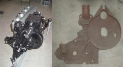 Starter: "Heinze-Springfield" Starter/Dynamo Mounting Plate