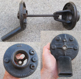 Exhaust: "Oldberg" Cast Muffler Ends