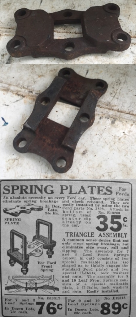 Front Axle: Spring Plate
