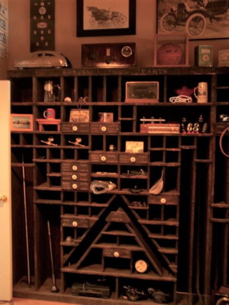 Dealer Display: Genuine Ford Parts Cabinet