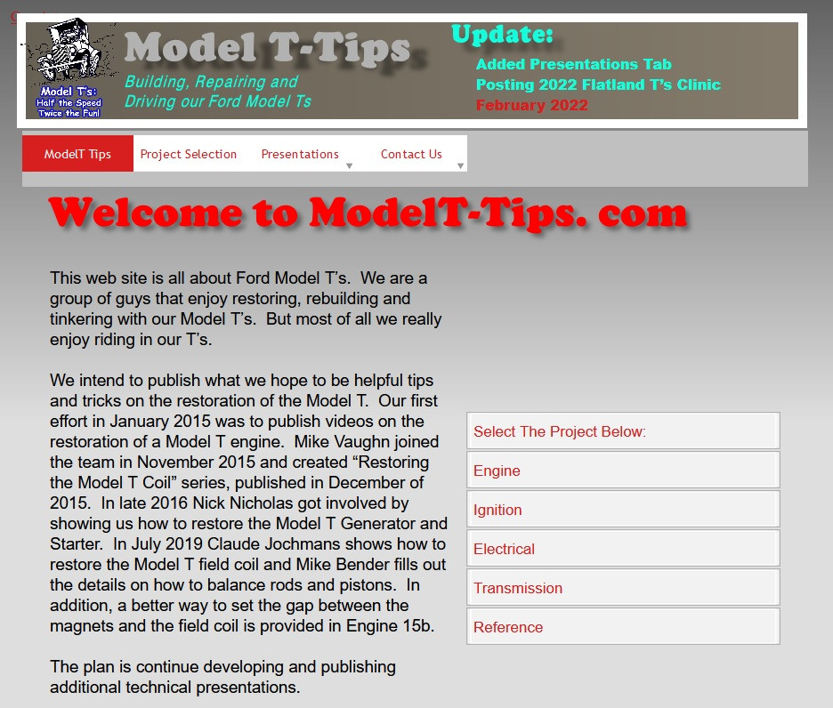 ** Model T-Tips.com