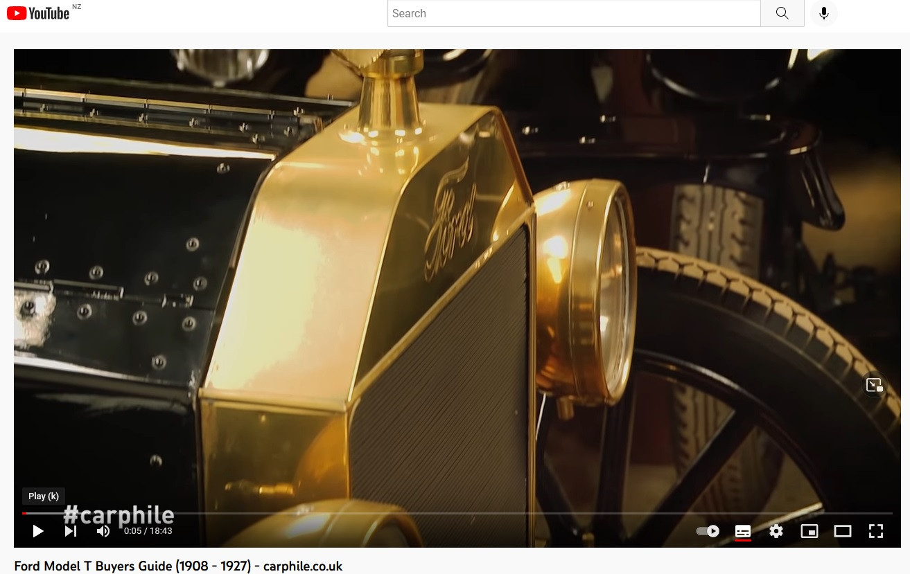 Model T Buyers Guide - UK