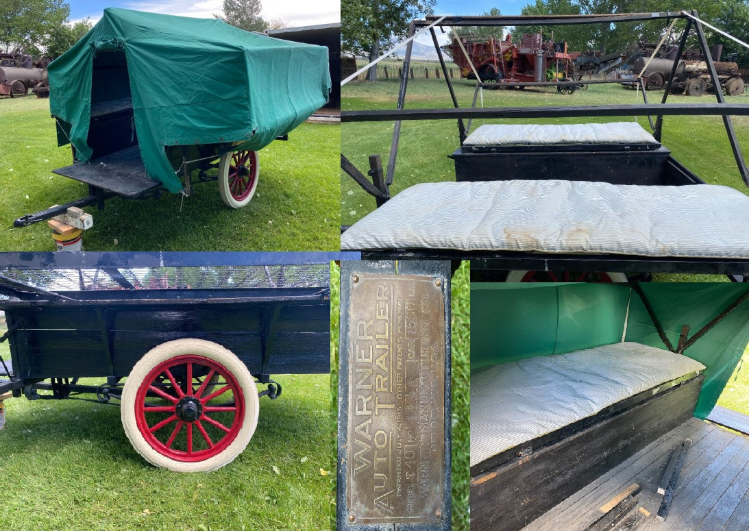 Camping: "Warner" Auto Trailer - Fold Up Camper
