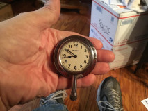 Clock.  Auto, 1920’s dash mounted
