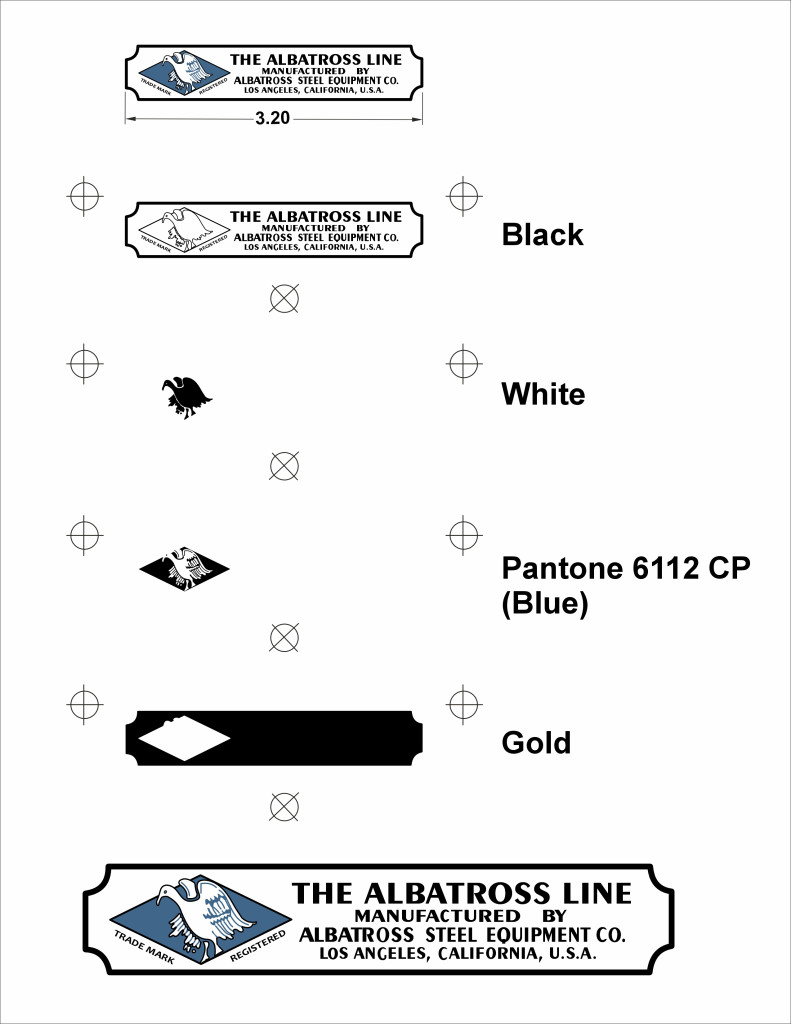 The Albratross Logo Separations