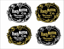 Early Ford Logo Proposals for a Blazer Crest