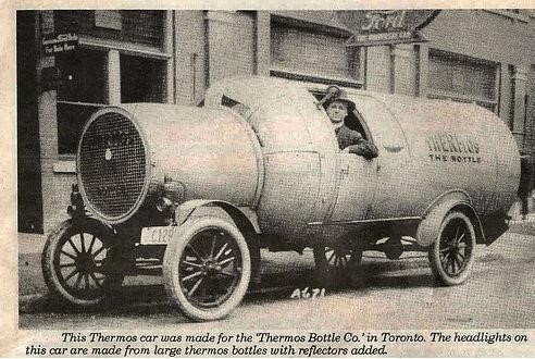 Thermos bottle Advertising