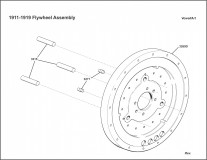 1911-1919 Flywheel Assembly