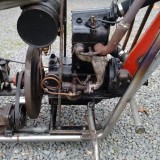 Single Cylinder Model T Powered Motorbike - 3