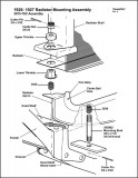 1926-1927 Radiator Mounting Assembly