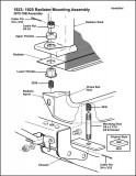1923-1925 Radiator Mounting Assembly