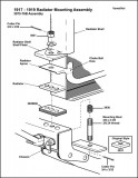 1917-1919 Radiator Mounting Assembly