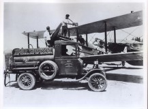Red Crown Gasoline Tanker