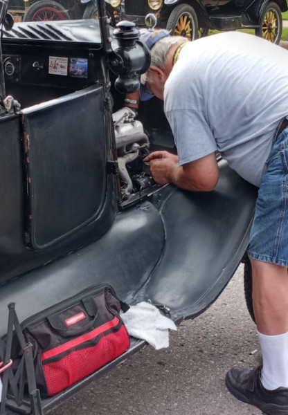 Someone needed to check something while at Ubly