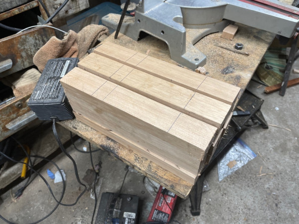 Twelve bits of wood