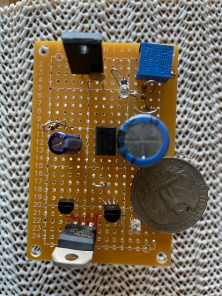 Prototype 6 volt regulator