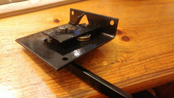 Finished door lock - Rear side
