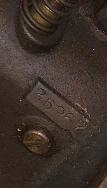 1910 Serial Number