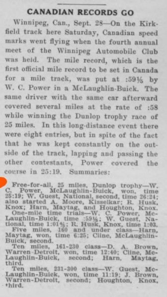 SEE DUNLOP TROPHY RACE