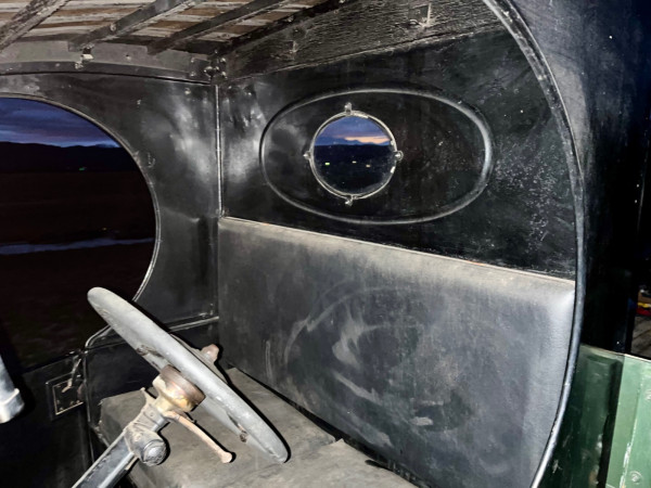 Seat &amp; Steering Wheel from Left