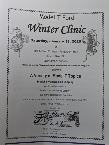 Ad in Vintage Ford magazine