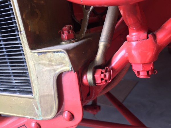 1909 Windscreen support rod