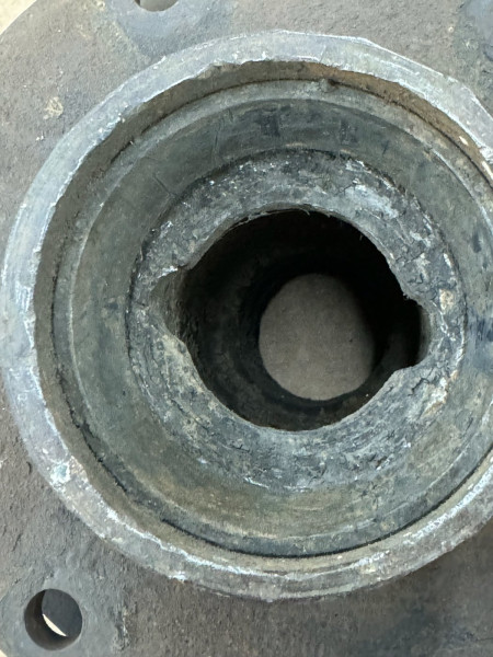 Model T Hub With Bearing Race Still In It.jpeg